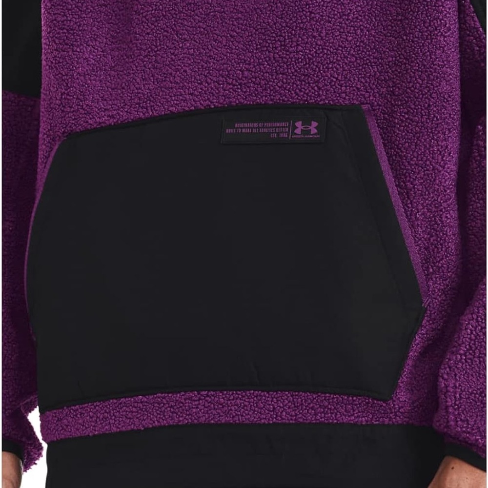 🌼SALE🌼 UNDER ARMOUR S M L XL Mission Boucle Anorak Hoodie Jacket Rivalry (514) - Picture 8 of 12